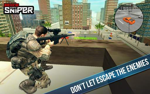 American City Sniper Shooter Game Shooting Gratis screenshot 2