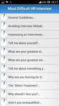 Job HR Interview Questions скриншот 5