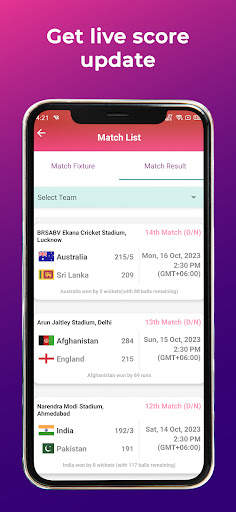 ICC Cricket World Cup, 2023 screenshot 2