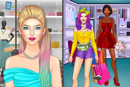 Crazy Fashion Shopping Run - Glam Makeover Game screenshot 1
