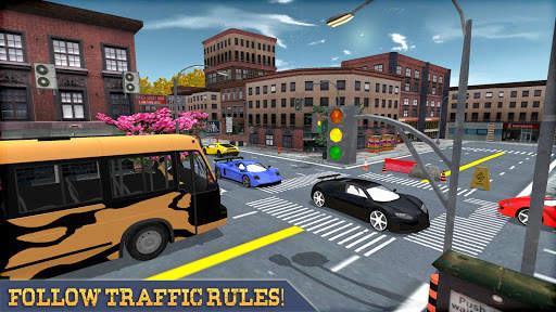 Simulator bas Amerika Syarikat: permainan bas screenshot 20