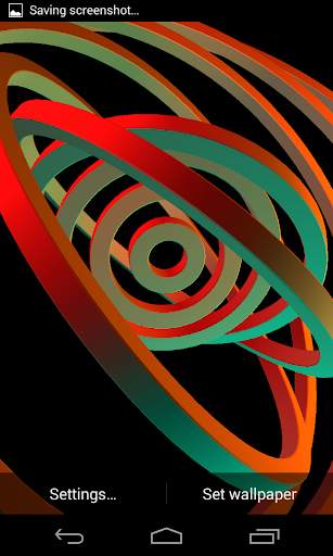 3D Hypnotic Spiral Rings FREE screenshot 7