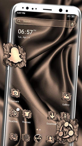 Luxury Silk Launcher Themes screenshot 2