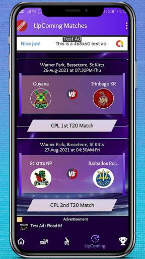 Live cricket score screenshot 3