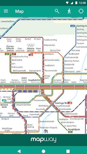 Munich Metro - MVG map and route planner screenshot 5