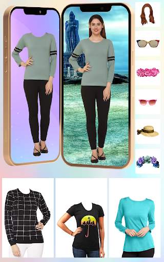 Women T-Shirt Photo Editor screenshot 5