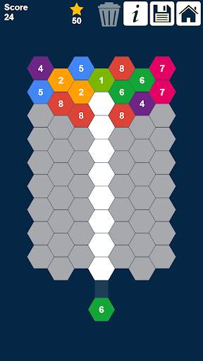 Hexa Games: Hexagon Number Puzzles Collection screenshot 4
