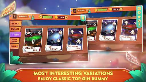 Gin Rummy 2 تصوير الشاشة