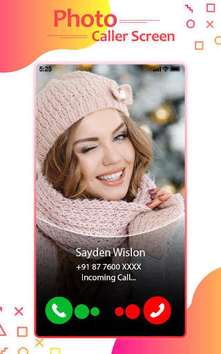 Photo Caller Screen - Caller ID Photo Full Screen screenshot 5