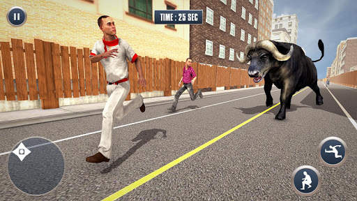Angry Bull Wild Attack City Revenge screenshot 4