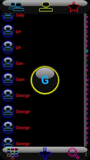 THEME GLOW COLORS EXDIALER screenshot 3
