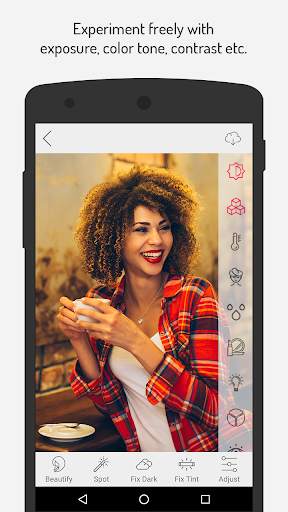 Crystal Clear Selfies Camera -Full Makeup Makeover screenshot 4