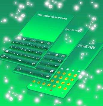 Free Green Keyboard Theme screenshot 3