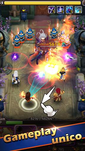 Hyper Heroes: Marble-Like RPG screenshot 1