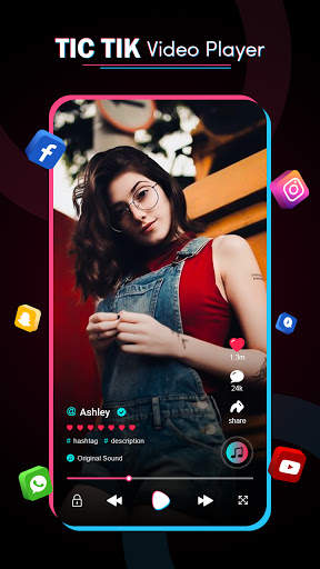 Tic Tik Video Player - Video Player 2020 स्क्रीनशॉट 5