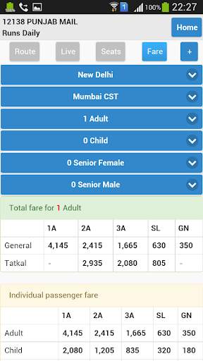 eRail.in Railways Train Time T screenshot 5