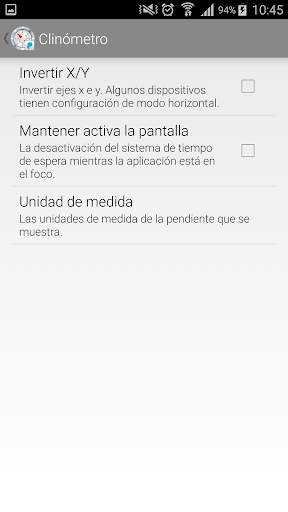 Clinómetro - Bubble level screenshot 3