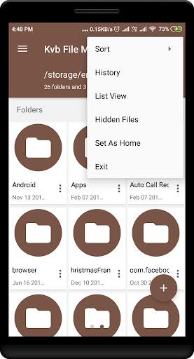 File Manage KVB - file explorer and App Manager screenshot 5