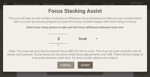 DSLR Camera Remote Control screenshot 4