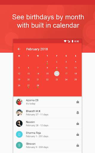Birthday App - Birthday Remind screenshot 5