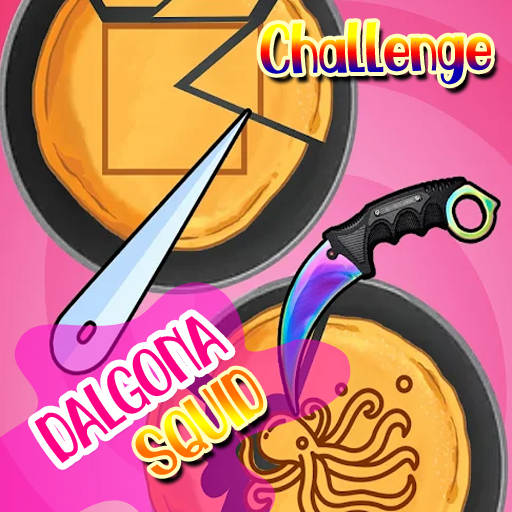 Dalgona Squid Candy Challenge screenshot 1