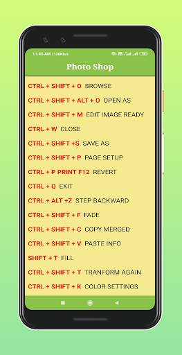 Computer Shortcut Key - Keyboard Shortcut Key screenshot 3