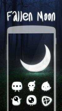 Fallen Moon GO Launcher Theme screenshot 1