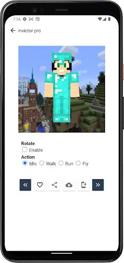 Invictor Skin for Minecraft PE screenshot 5