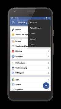 Lite Messenger-Mini Messenger स्क्रीनशॉट 3