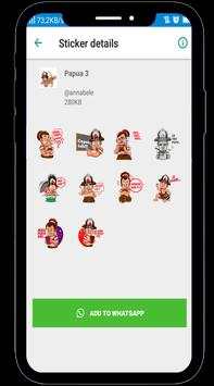 Stiker WA Love Papua screenshot 4