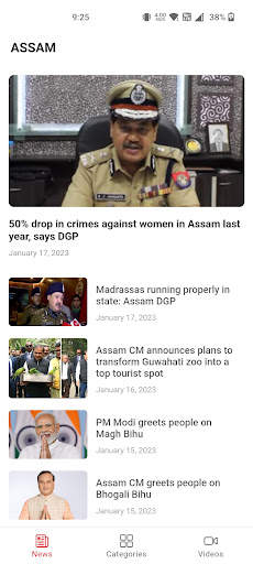 Newslive screenshot 2
