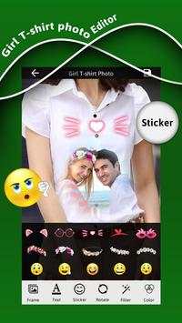Girl T Shirt Photo Editor screenshot 4