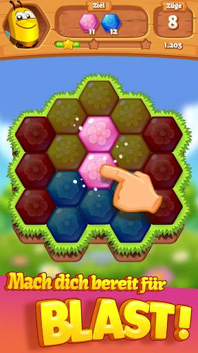 Bee Brilliant Blast screenshot 1