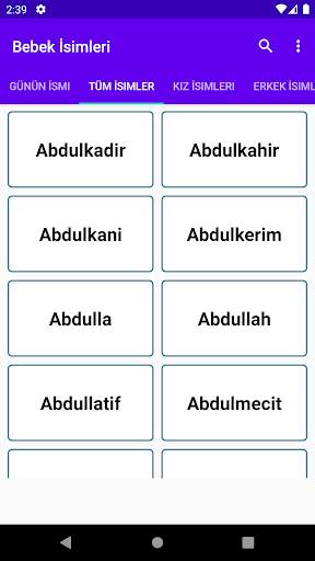 Bebek İsimleri 2021 screenshot 2