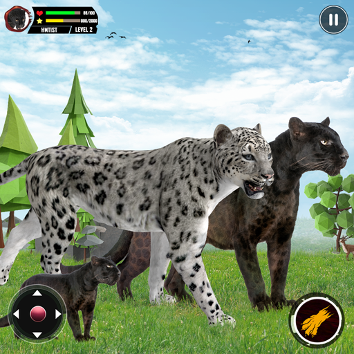 Wild Black Panther Sim 3d icon