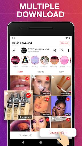 Photo & Video & Story Downloader for Instagram screenshot 1