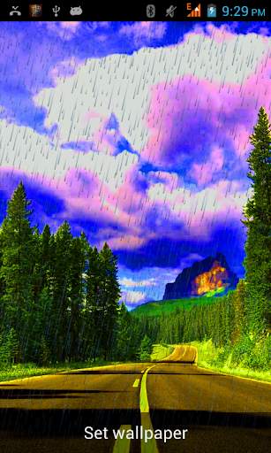 Rainy Live Wallpaper! screenshot 5