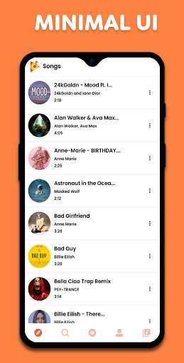 XD Music Player - NO ADS 2 تصوير الشاشة