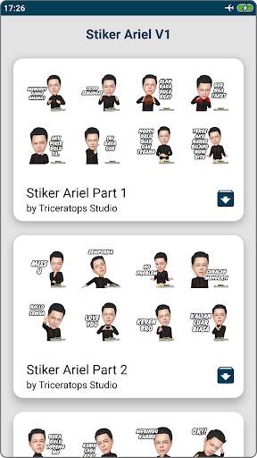 Stiker Ariel WA WAStickerApps screenshot 2