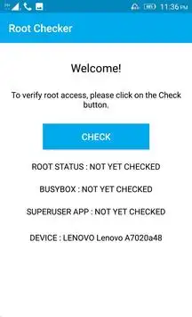 Root Checker Basic screenshot 1
