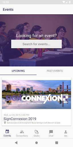 MSSA Mobile Events screenshot 2