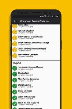 Command Prompt Tutorials - FULL скриншот 2