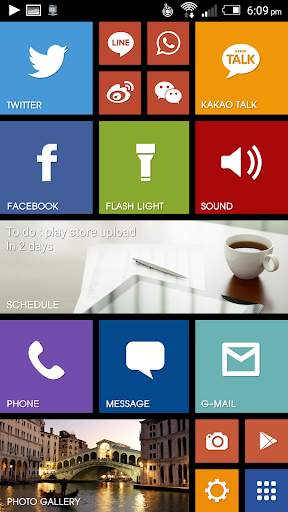 Tile theme for Total Launcher screenshot 3