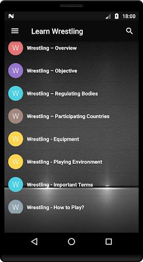Learn Wrestling 1 تصوير الشاشة