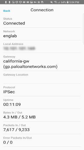 GlobalProtect screenshot 4
