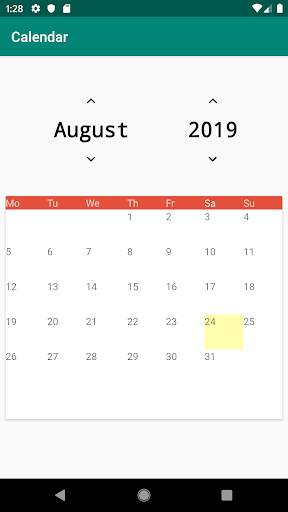 My Calendar screenshot 4