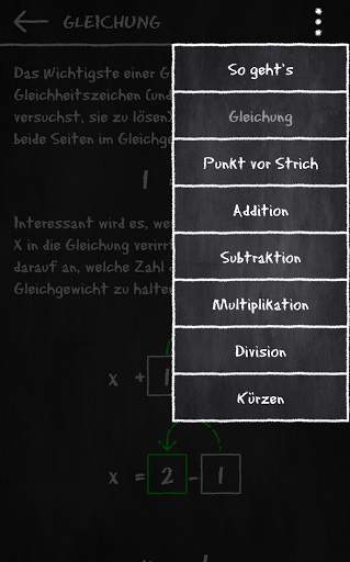 x=1: Spielerisch Gleichungen lösen screenshot 6