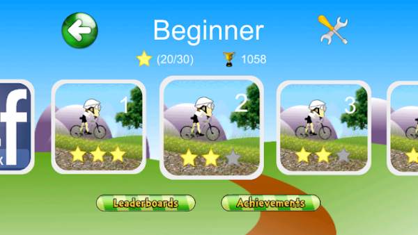 Bike Down Hill Free screenshot 5