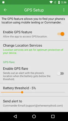 Wheres My Droid screenshot 2