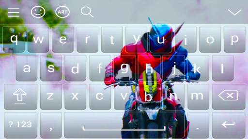 Kamen Rider Build keyboard screenshot 1
